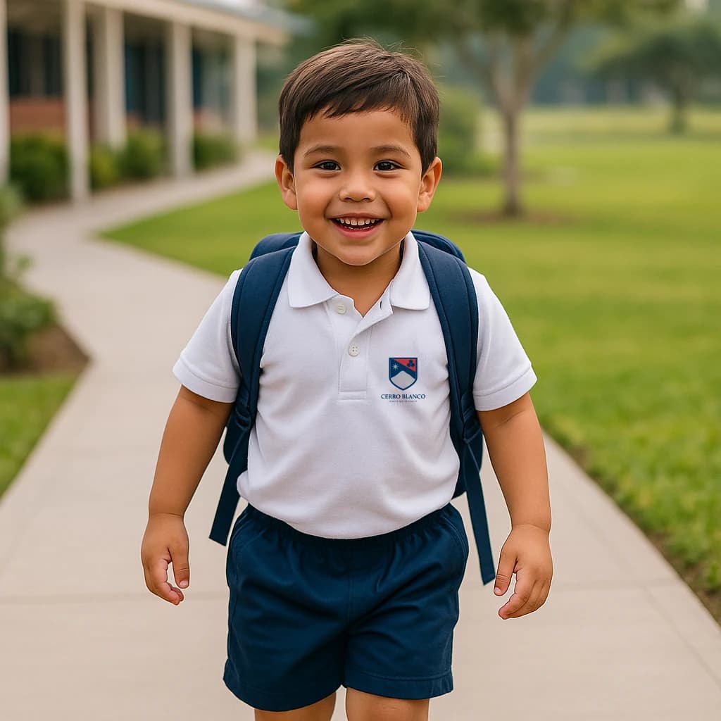 Imagen de fondo de enfoque internacional con bilingüismo